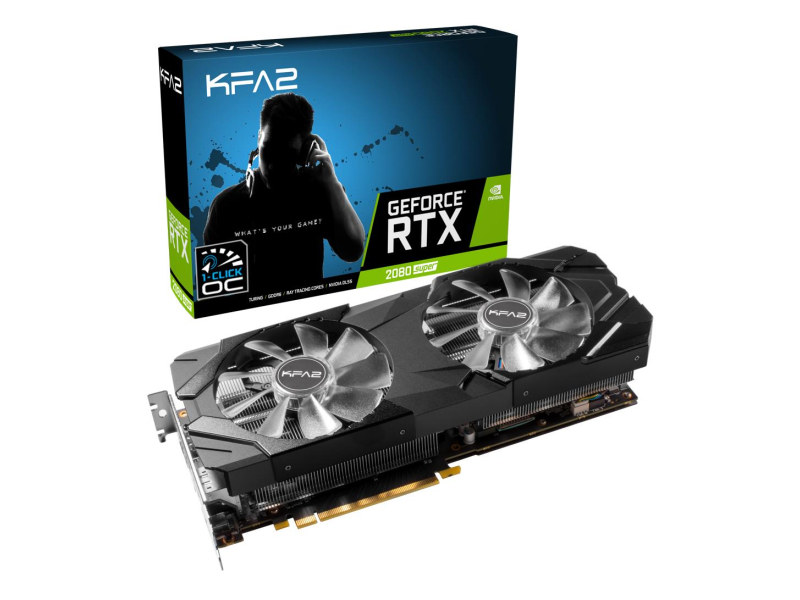 KFA2 GeForce RTX 2080 SUPER EX 1-Click OC 8GB GDDR6